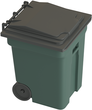 Trash/trash 1 Trash/trash 2 Trash/trash 3 - Plastic (590x590), Png Download