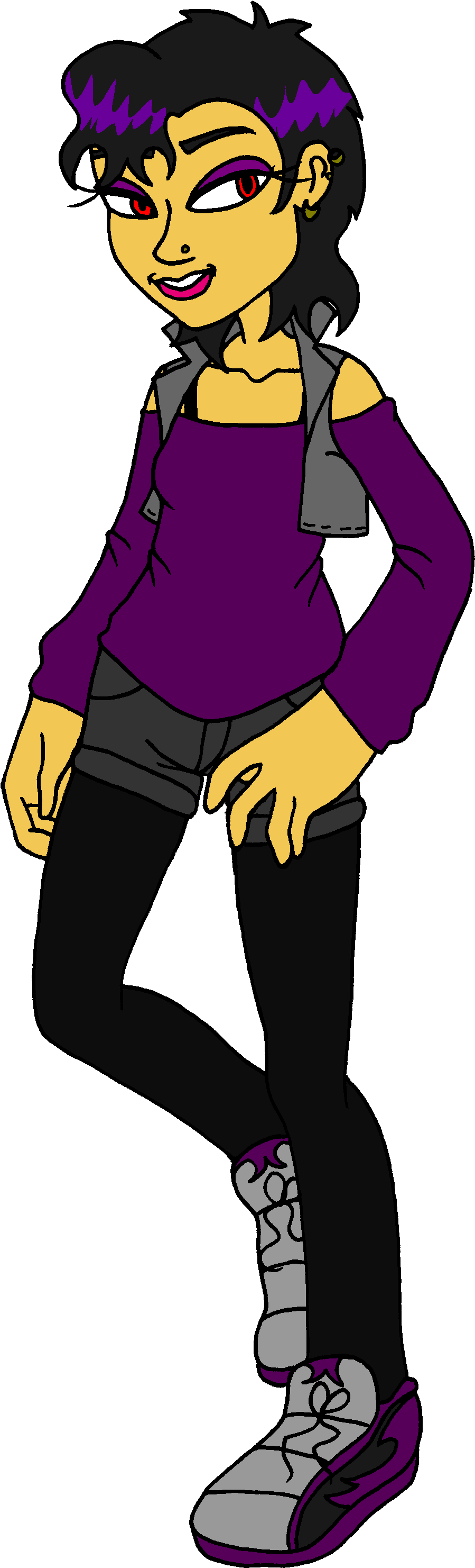 Kexi Ref - Cartoon (1901x3186), Png Download