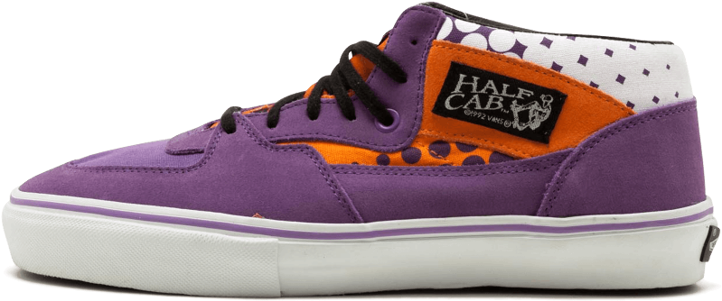 vans half cab purple