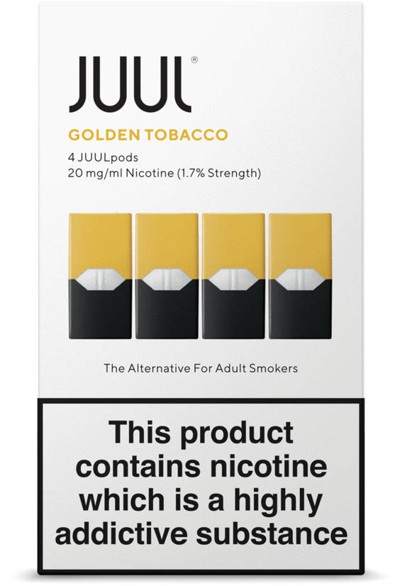 Juul Pod 4-pack Golden Tobacco - Flyer (683x1024), Png Download