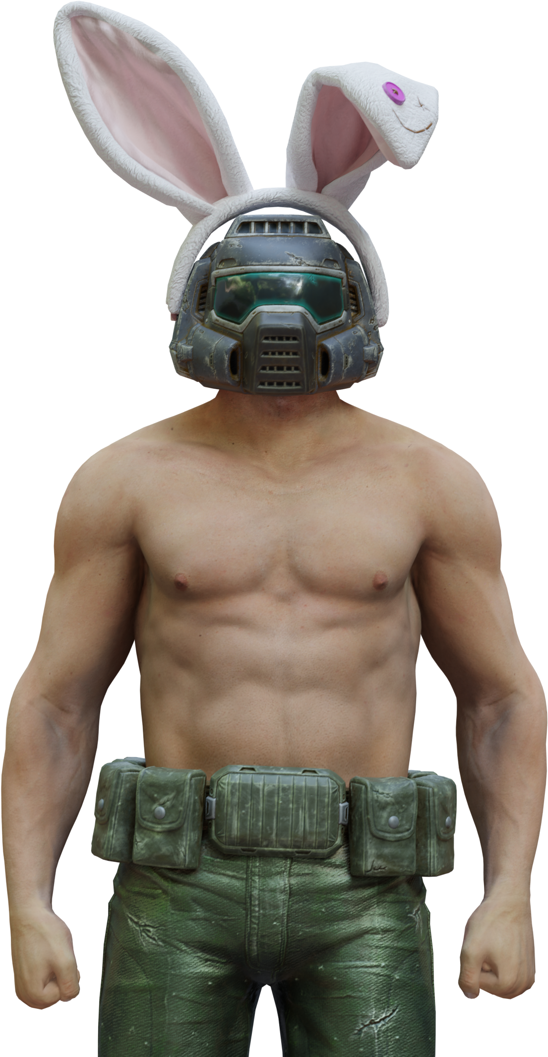 Creativedoom - Barechested (3840x2160), Png Download