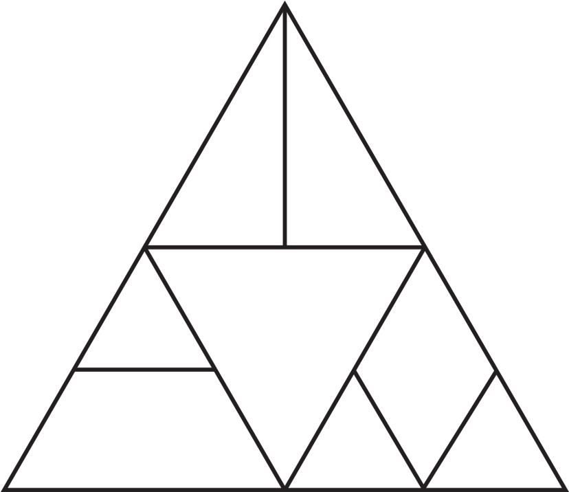 Logo Black Lines - Triangle (920x920), Png Download
