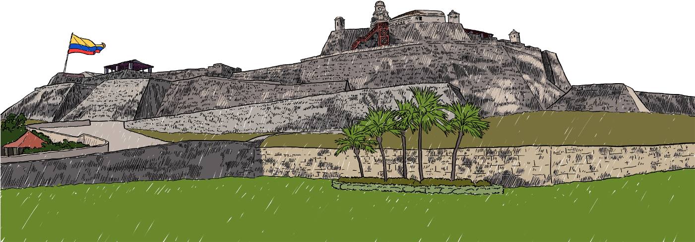 Castle (1400x508), Png Download