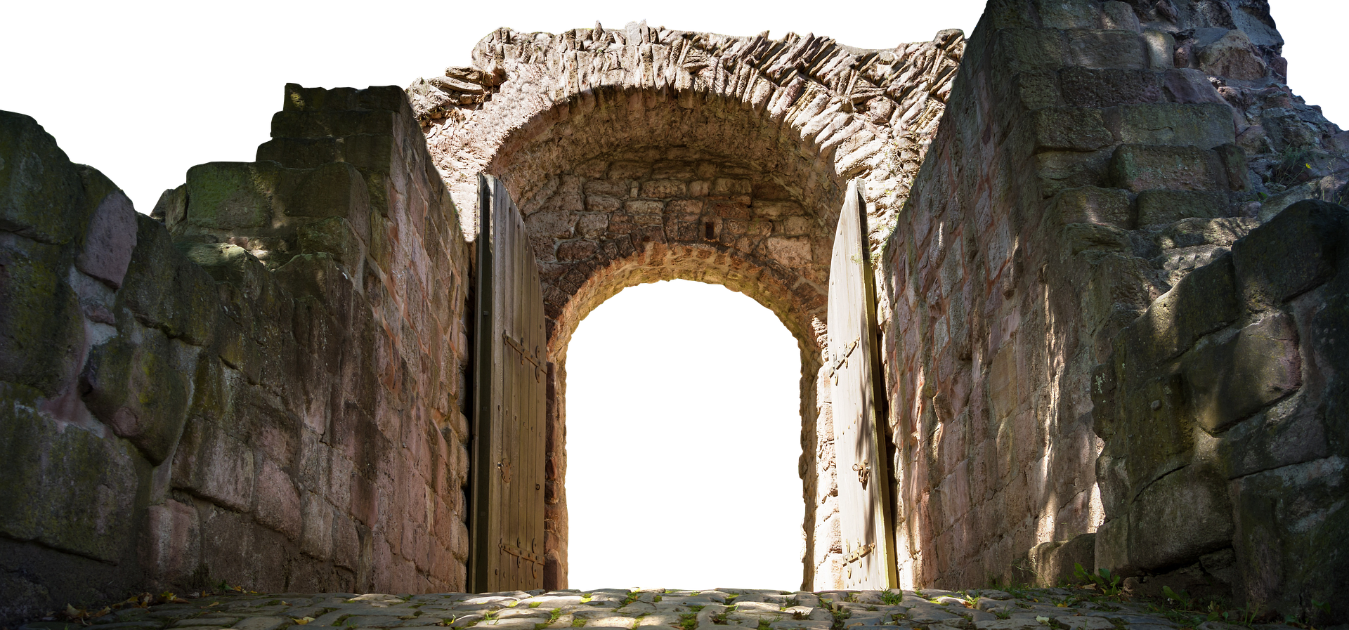 Then I Said To Them, “you See The Trouble We Are In, - Jesus Door Of Life (1920x897), Png Download