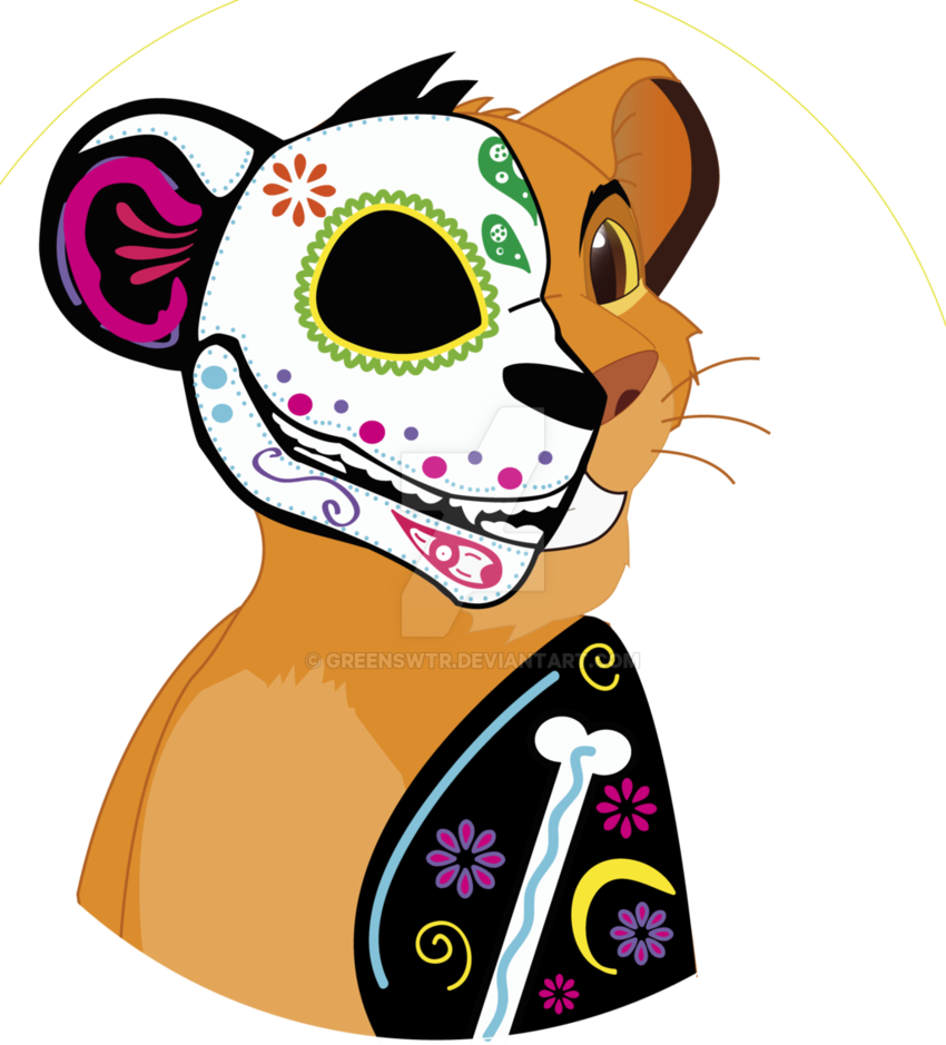 Dia De Los Muertos Clipart At Getdrawings (850x939), Png Download