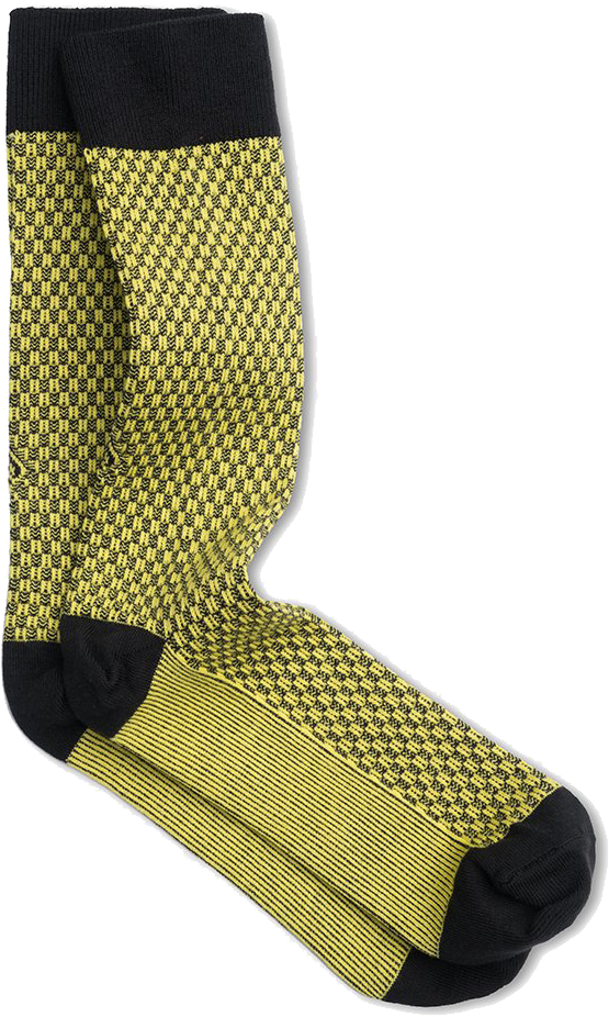 Campbell Sock - Caution Yellow - Sock (1024x1280), Png Download