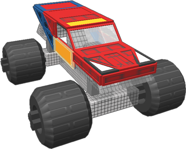 Do Not Copy Or Resell Monster Jam Dont Buy My Trucks - Monster Truck (768x768), Png Download