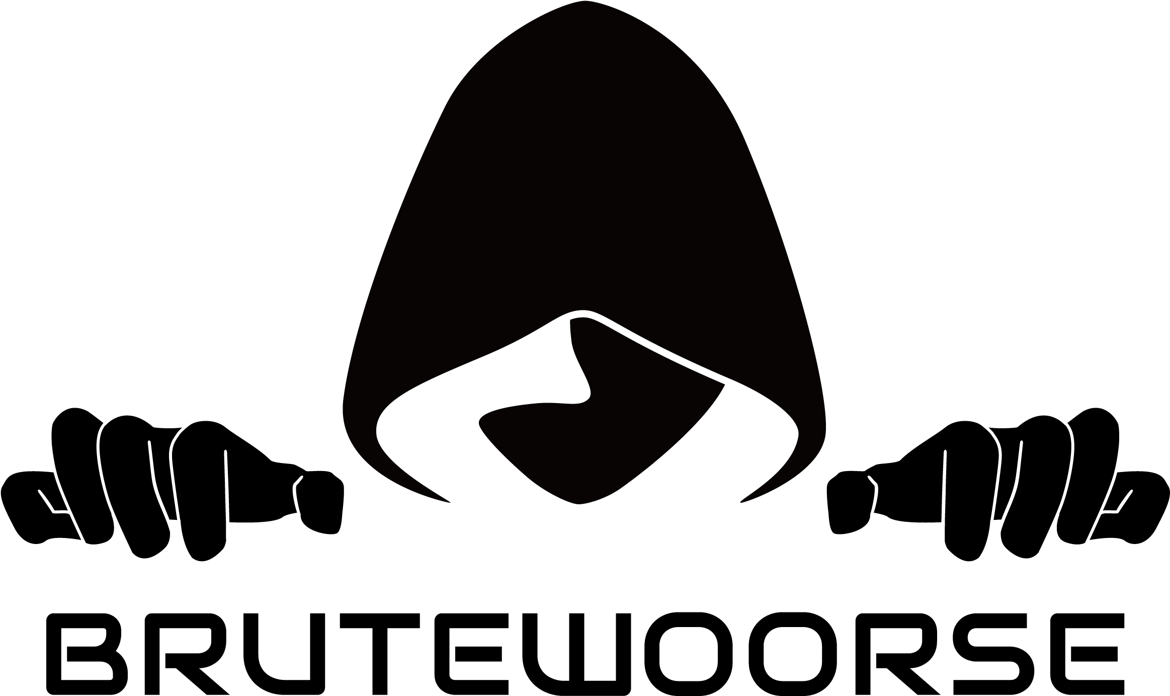 Logo Design For Brutewoore , Illustrator, Fangyi Li - Hacking Logo (2994x1884), Png Download