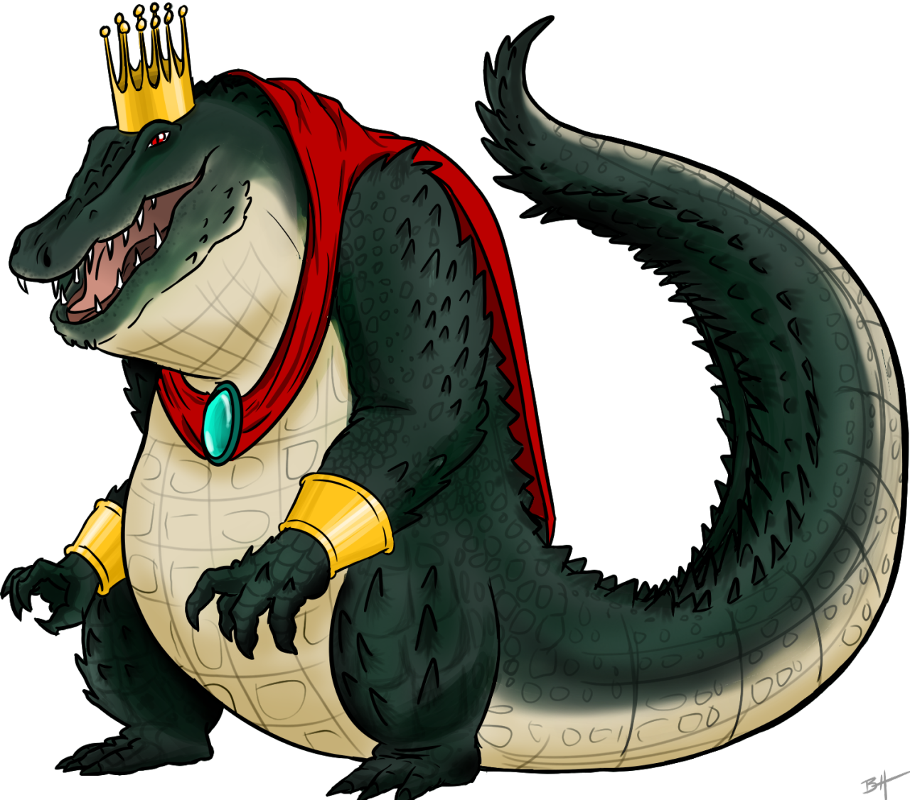 “ I Colored That King K - Cartoon (1280x1126), Png Download