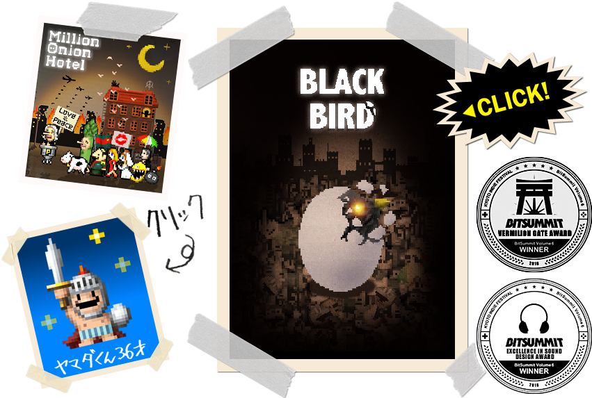 Million Onion Hotel In Bitsummit - Onion Games Black Bird (860x578), Png Download