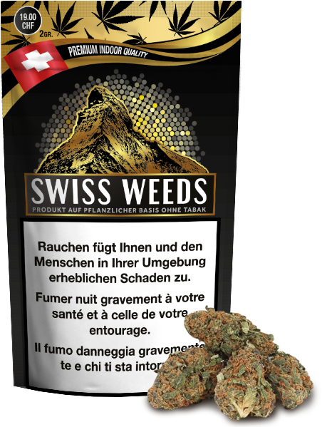 Swiss Weeds Gold - Alpenzwerg Cbd (737x737), Png Download