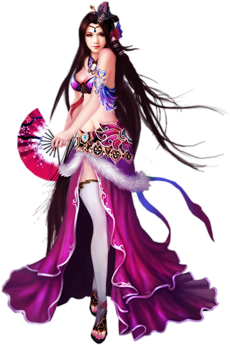 Fantasy Women, Dancer, Oriental, Full Body, Mandalas, - Illustration (562x800), Png Download