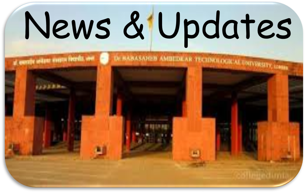 Post Img - Dr Babasaheb Ambedkar Technological University (1051x640), Png Download