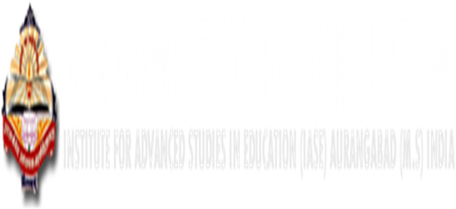 Gce-government College Of Education Aurangabad - Monochrome (940x427), Png Download