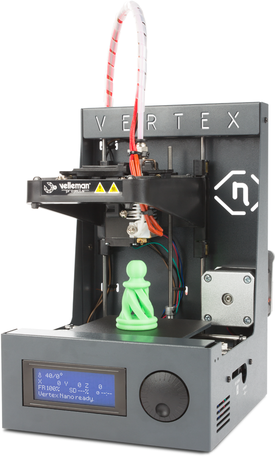 Drukarka 3d Vertex (1024x946), Png Download