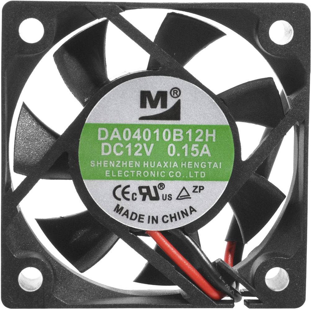40mm Extruder Fan For Up 3d Printers - Computer Cooling (1024x1024), Png Download