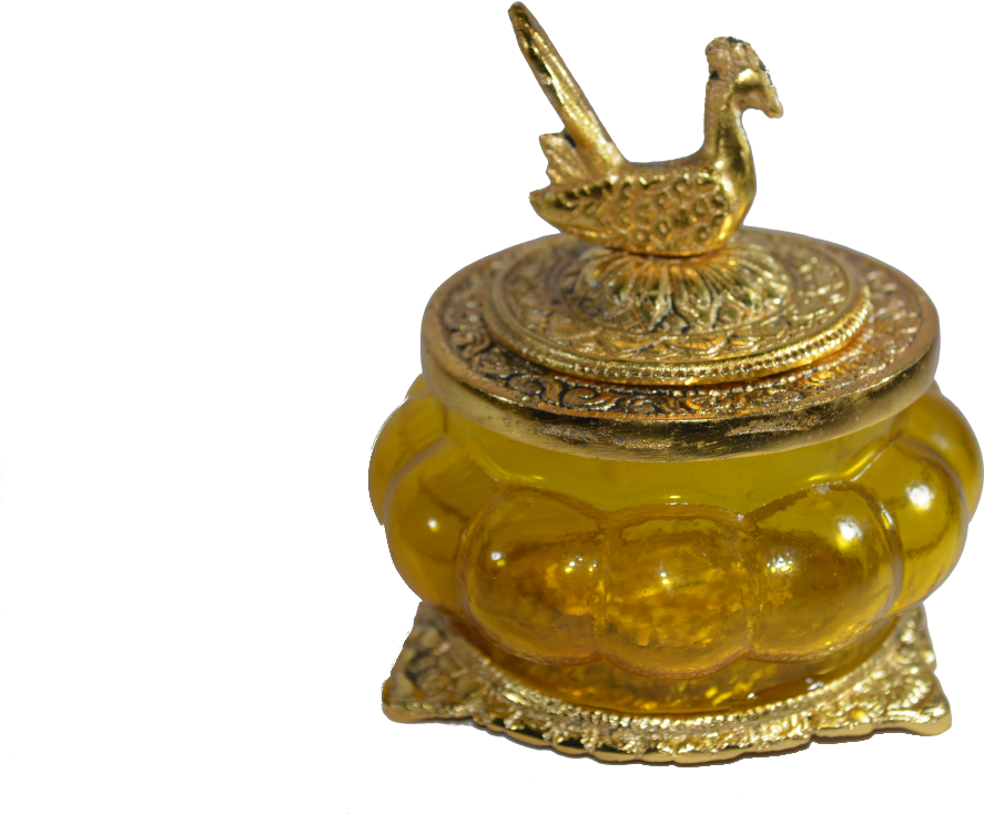 Kubera Lakshmi Pot Gold Return Gifts For Pooja Lakshmi - Brass (1200x800), Png Download