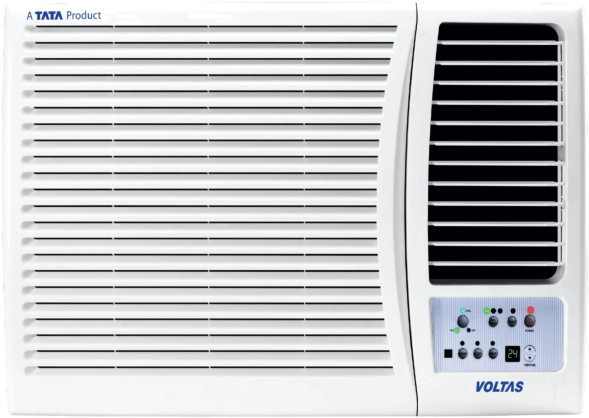 Voltas Window Ac 123 Mzc 1 Ton 3 Star - Price Voltas Window Air Conditioner (600x600), Png Download