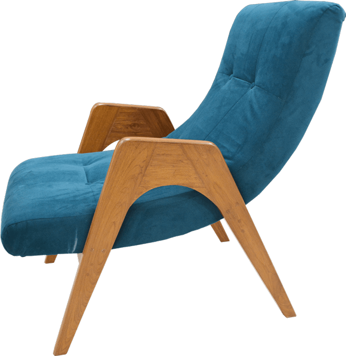 Corbusier Arc Chair - Chair (681x700), Png Download