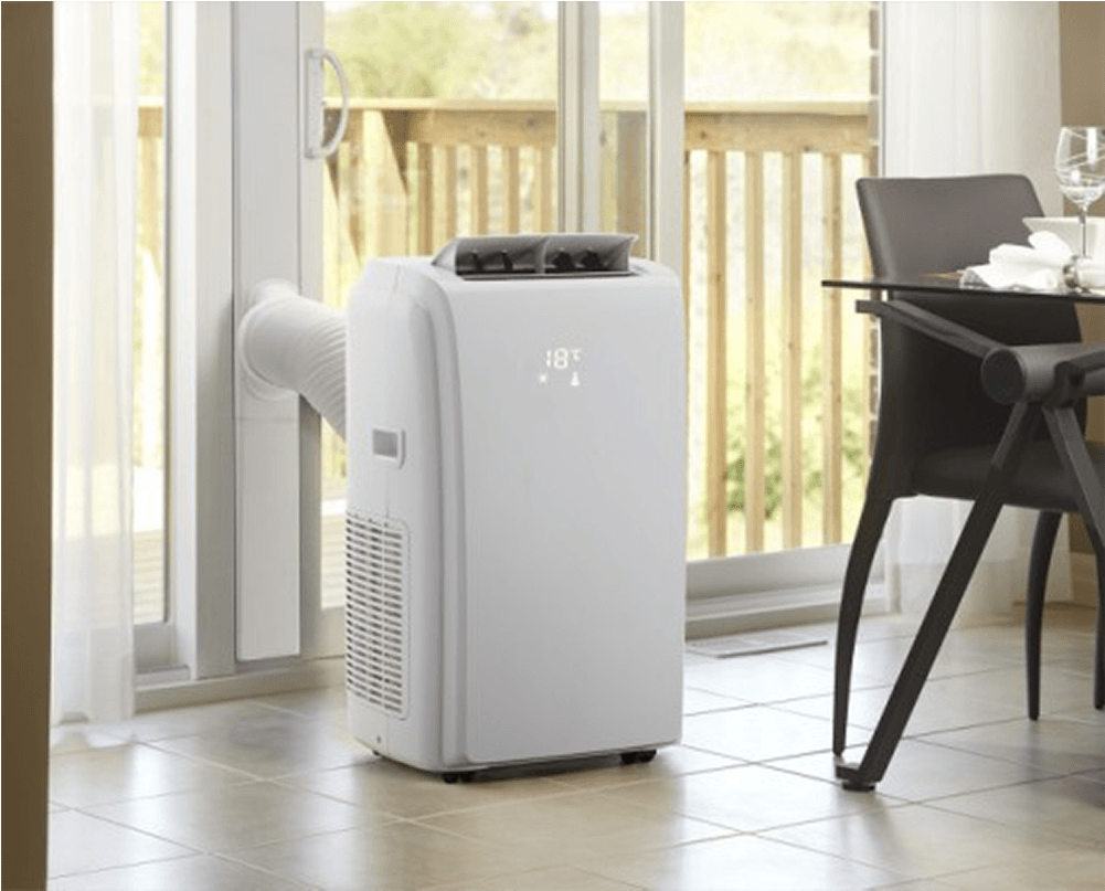 Window Ac Unit Home Depot - Midea Portable Air Conditioner Setup (1000x1000), Png Download