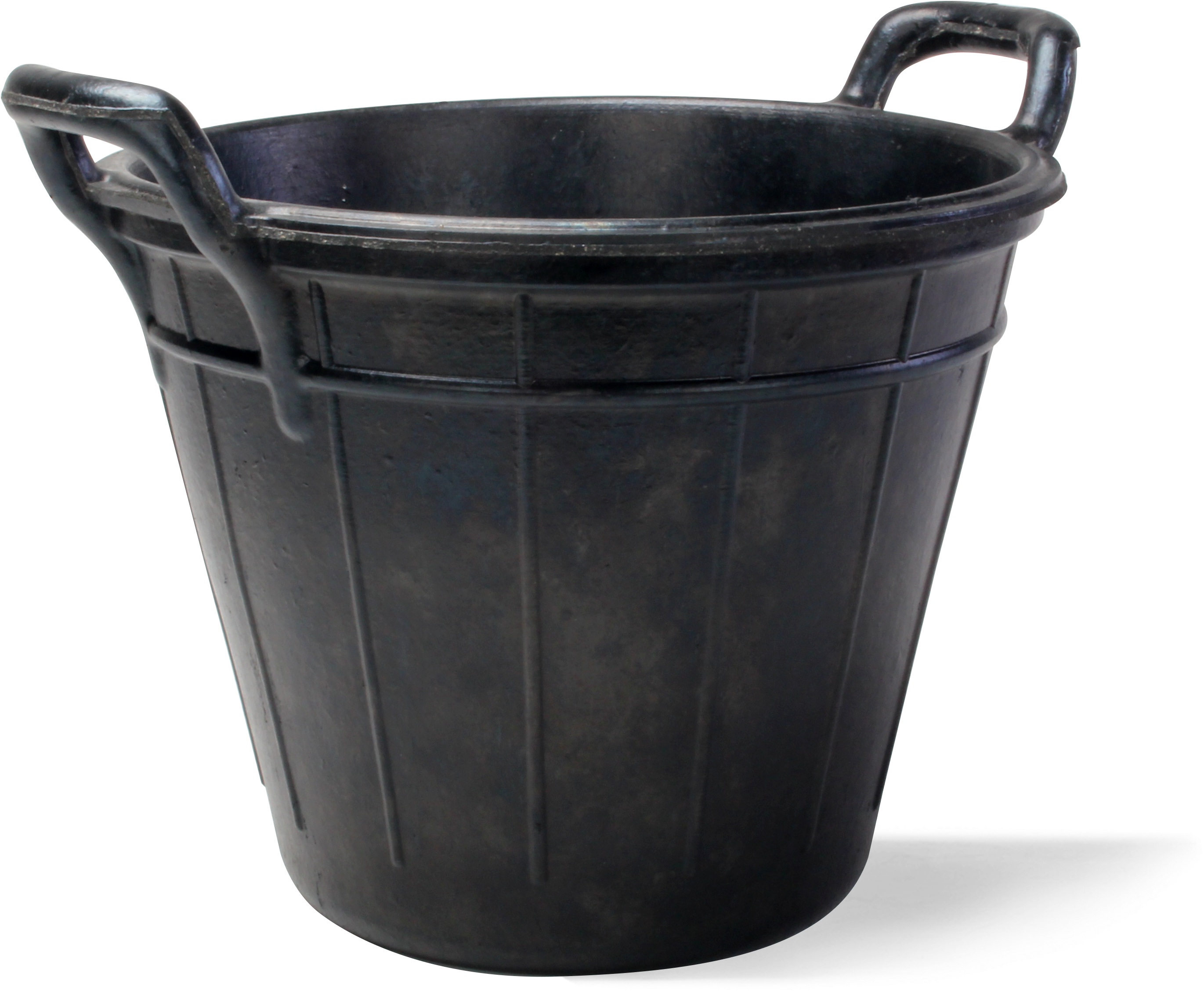 Canarian Rubber Bucket With Plastic - Flowerpot (4892x3261), Png Download
