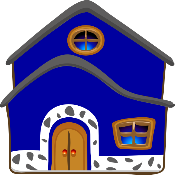 Casa Clipart - Green House Clipart (600x598), Png Download