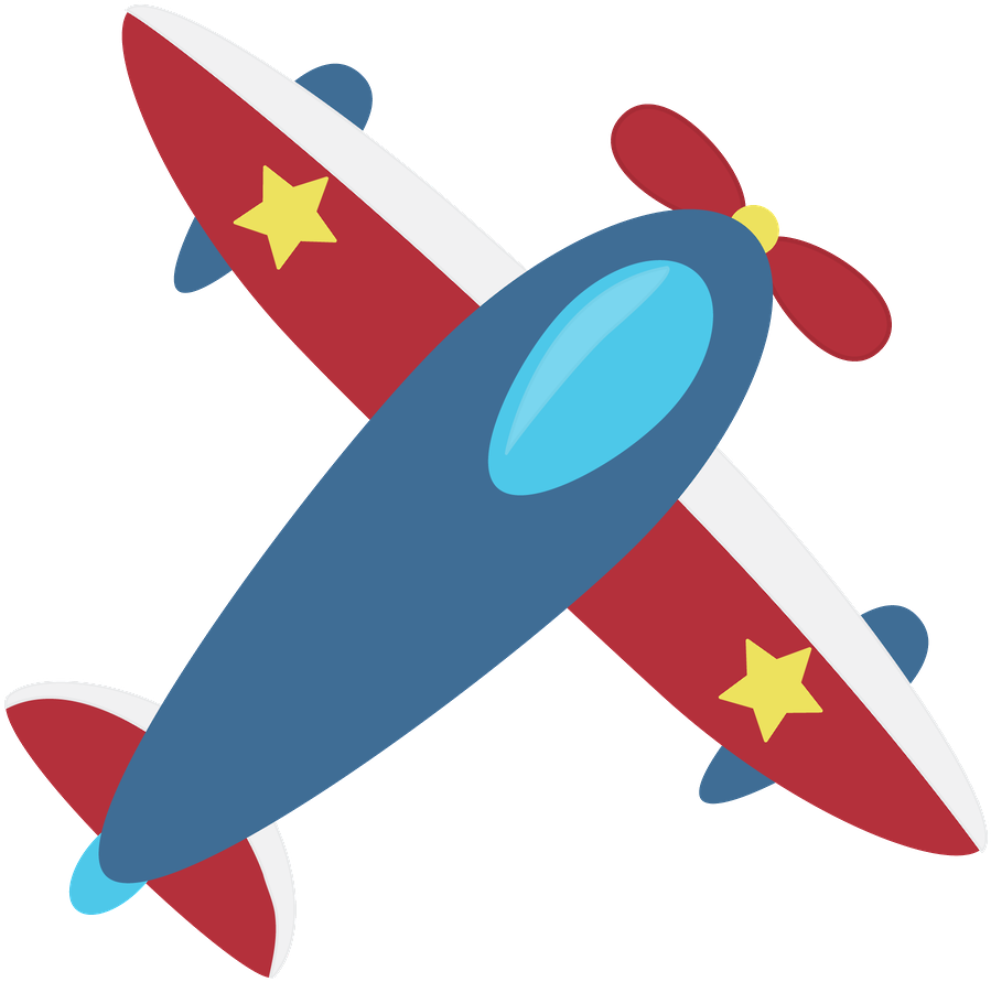 Png Library Download Http Moniquestrella Minus Com - Cute Airplane Clip Art (900x900), Png Download
