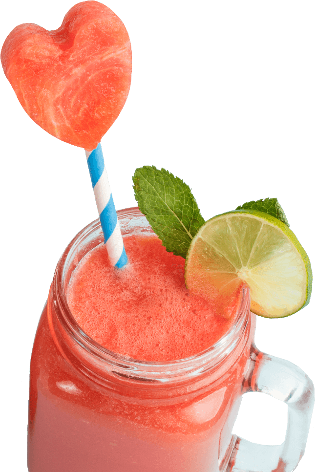 Watermelon - Health Shake (645x966), Png Download