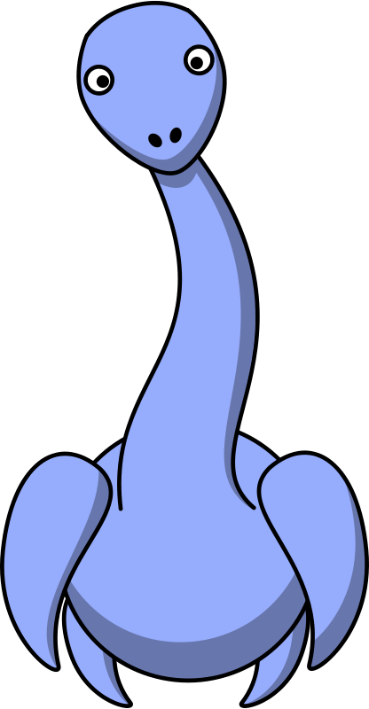 Get Notified Of Exclusive Freebies - Loch Ness Monster Clipart (416x800), Png Download