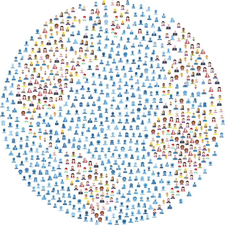World Globe Avatars - Dress (776x778), Png Download