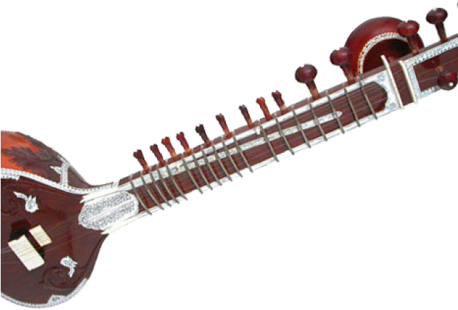 Sitar Clipart Transparent - Indian Musical Instruments (640x480), Png Download