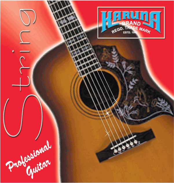Acoustic Bar Guitar String - Poster (700x700), Png Download