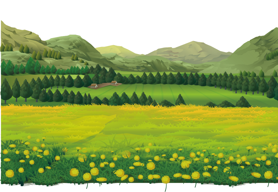 Landscape Theatrical Rural Field Flowers - Dandelion Wallpaper Iphone (1181x1181), Png Download