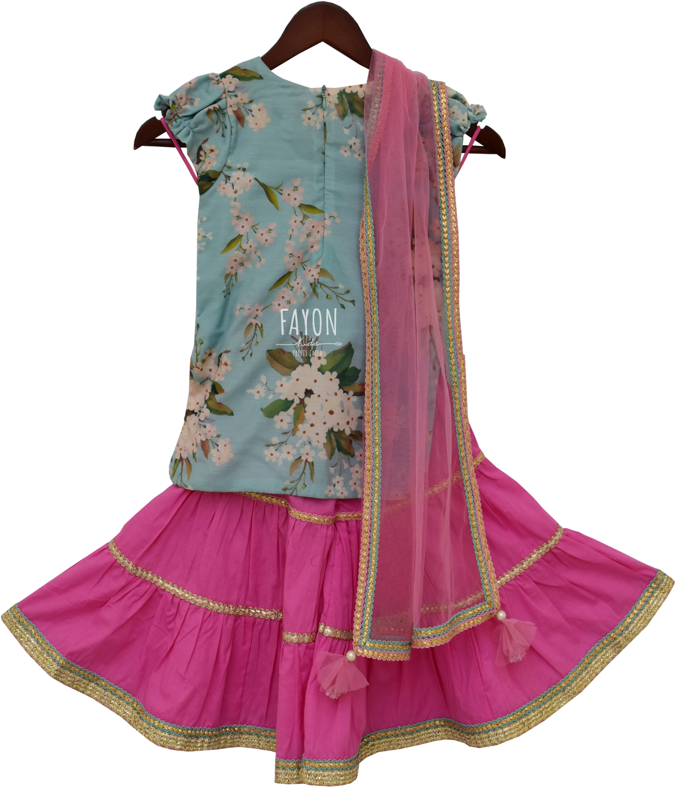 Load Image Into Gallery Viewer, Girls Blue Printed - Embroidery (1448x2048), Png Download