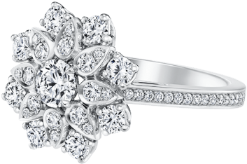 Luxury Ring - Engagement Ring (760x500), Png Download