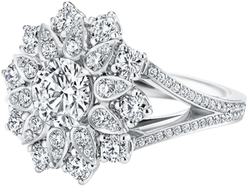 Luxury Ring - Engagement Ring (760x500), Png Download