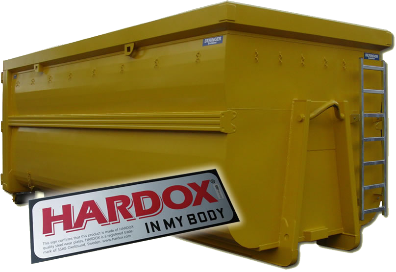 Roll On Roll Off Containers For Hook Lift Trucks - Truck (808x555), Png Download