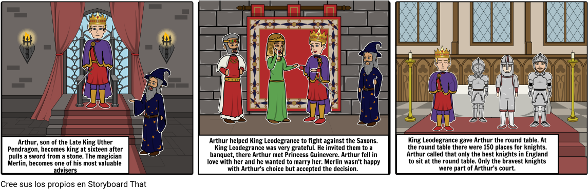 Download King Arthur - Cartoon PNG Image with No Background 