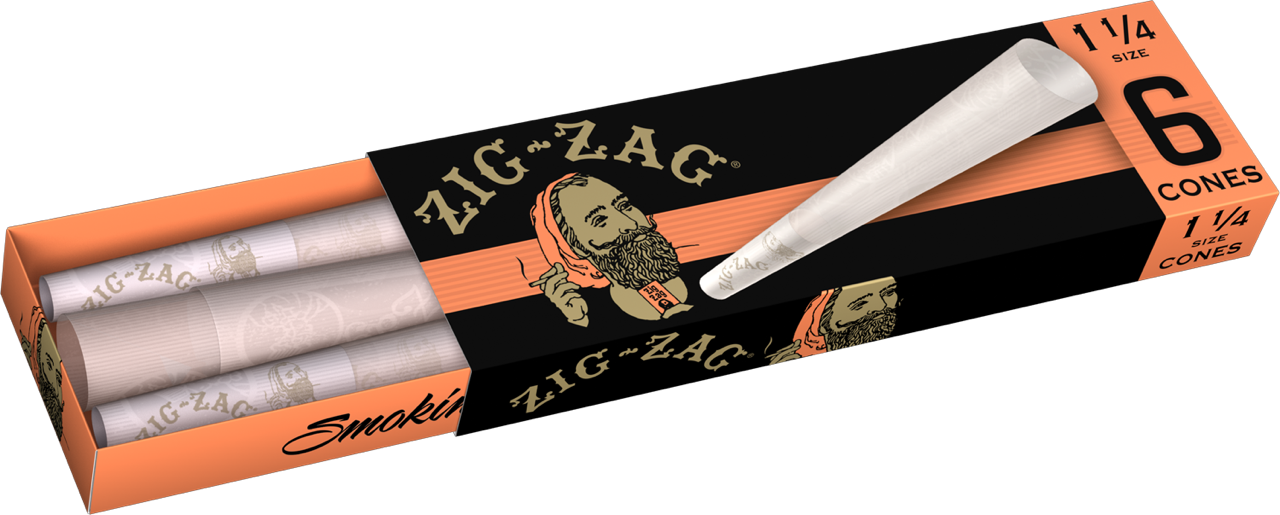 Loading Zoom - Zig Zag Rolling Papers (1280x515), Png Download