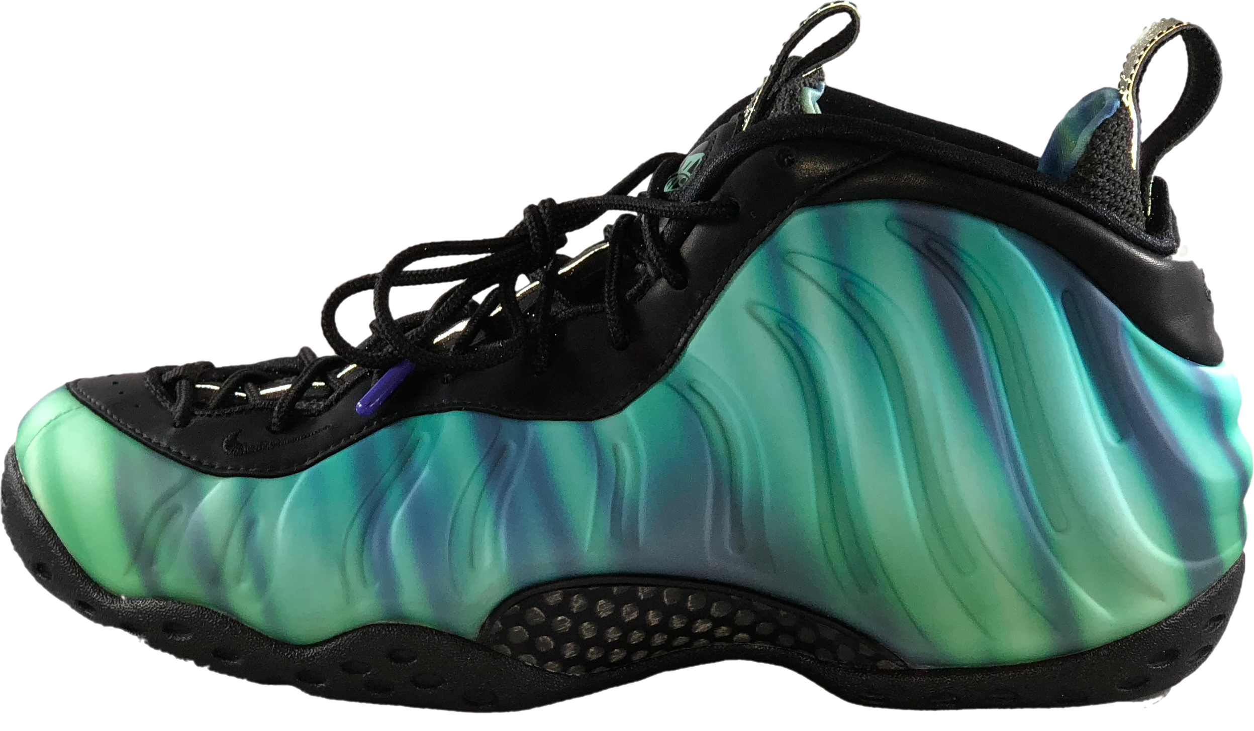 Image Of Nike Air Fomposite One Qs “northern Lights” - Outdoor Shoe (2495x1456), Png Download