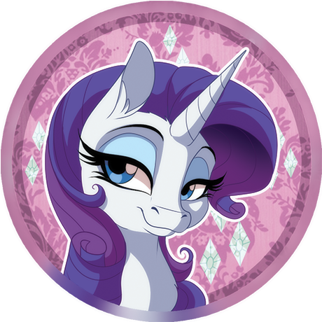 Mlp Set 1 Buttons - Cartoon (570x570), Png Download