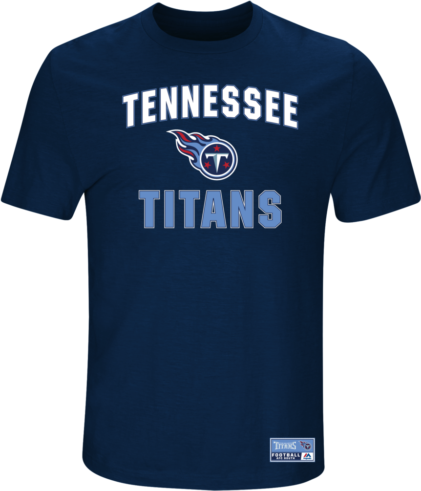 Tennessee Titans Majestic Navy Blue Line Of Scrimmage - Tennessee Titans (1024x1024), Png Download