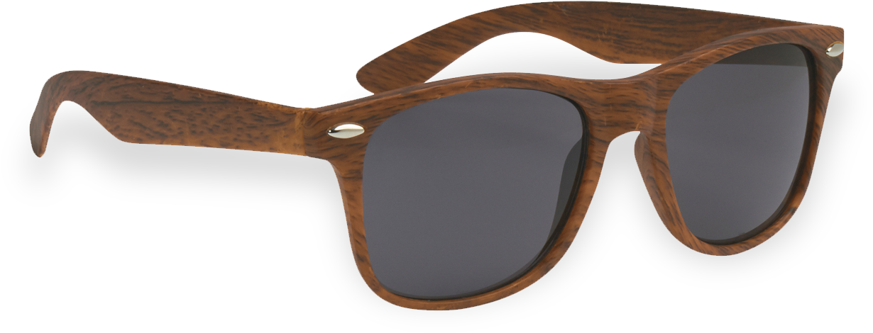 Malibu Woodtone Sunglasses - Promo Sunglasses (1400x1400), Png Download
