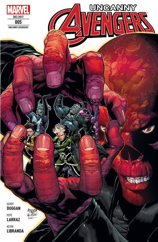 Uncanny Avengers 05 In Den Klauen Von Red Skull 15 - Uncanny Avengers Red Skull (800x800), Png Download