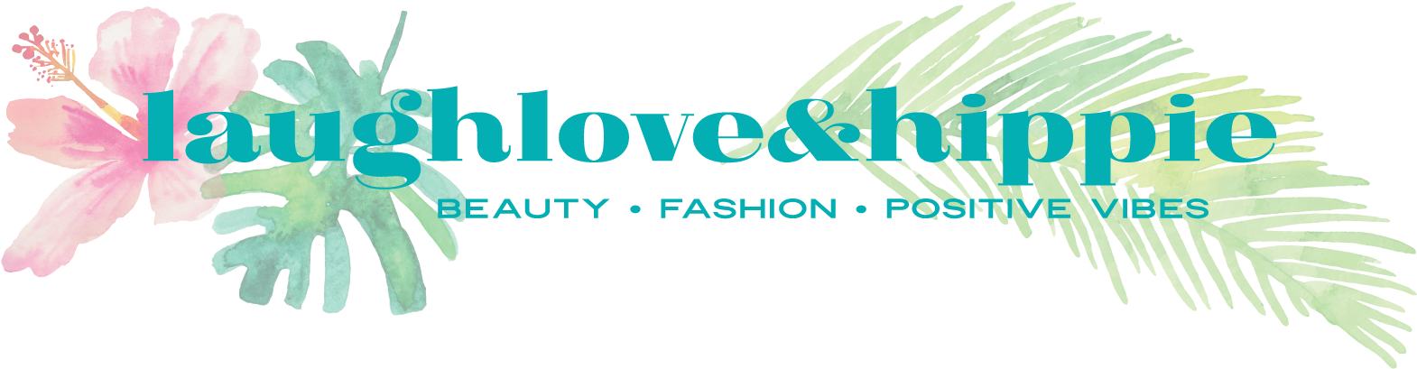 Laugh Love & Hippie - Graphic Design (1675x460), Png Download