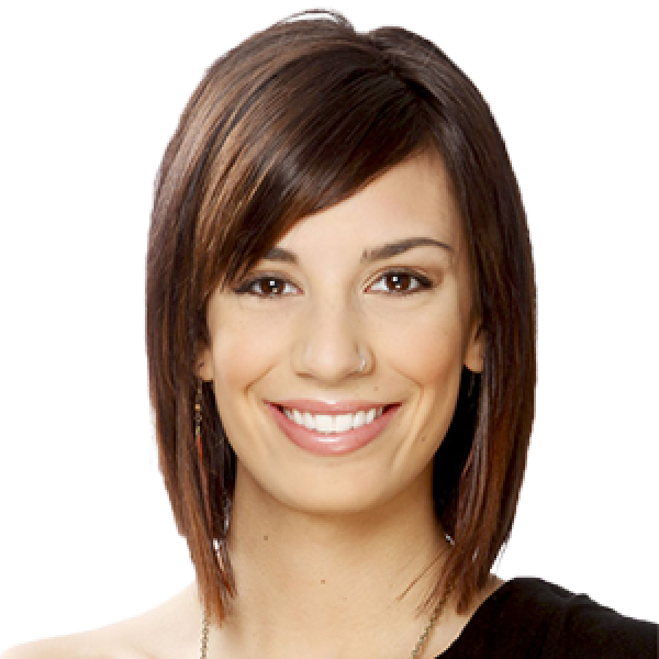 Hairstyle Png - Oval Oblong Face (600x600), Png Download