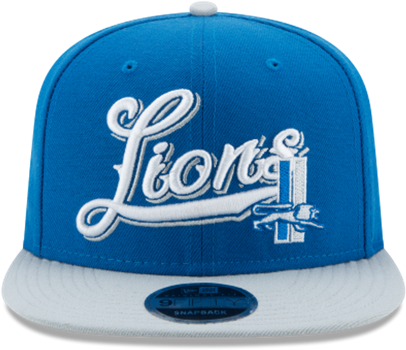 Nfl Detroit Lions Logo Sweep 9fifty Snapback - Baseball Cap (960x646), Png Download