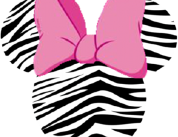 Zebra Minnie Mouse (640x480), Png Download