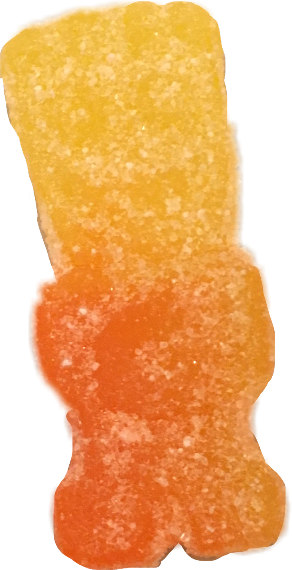 #amazing #twotone Its A Two Toned Giant Sour Patch - Crystal (1024x1995), Png Download