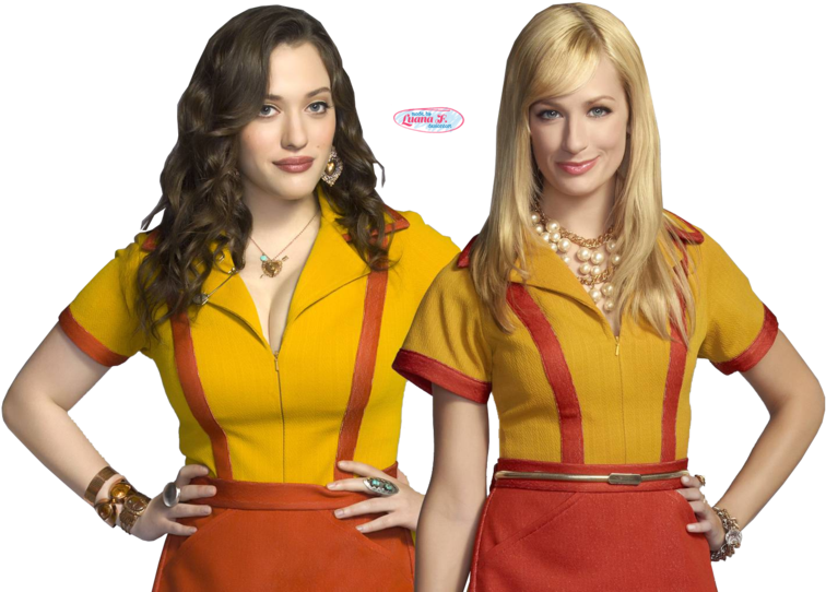 2 Broke Girls Png - 2 Broke Girls Season 7 (1024x576), Png Download
